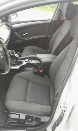BMW Seria 5 cena 19700 przebieg: 260734, rok produkcji 2008 z Gniezno małe 56